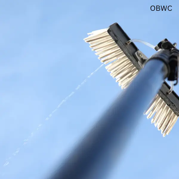 OBWC close up of water fed pole