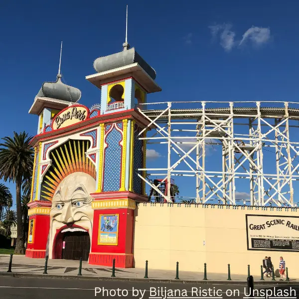 Ocean Breeze Window Cleaning Service Area City of Port Phillip depicting Luna Park