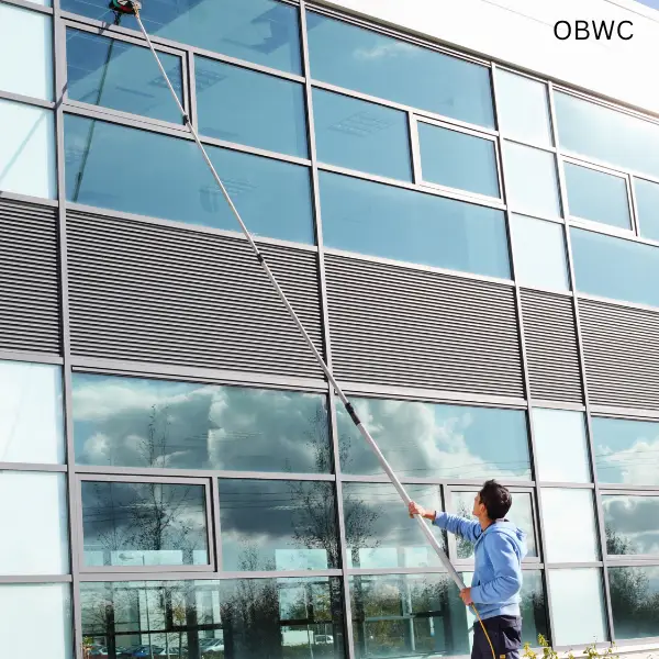 OBWC water fed pole commercial cleaning