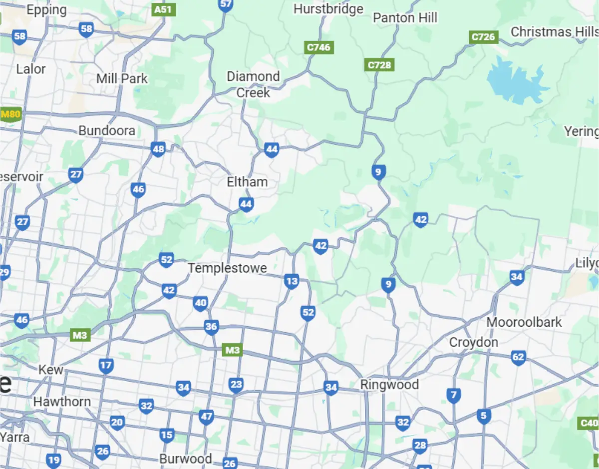 Service Area Map Ocean Breeze Window Cleaning